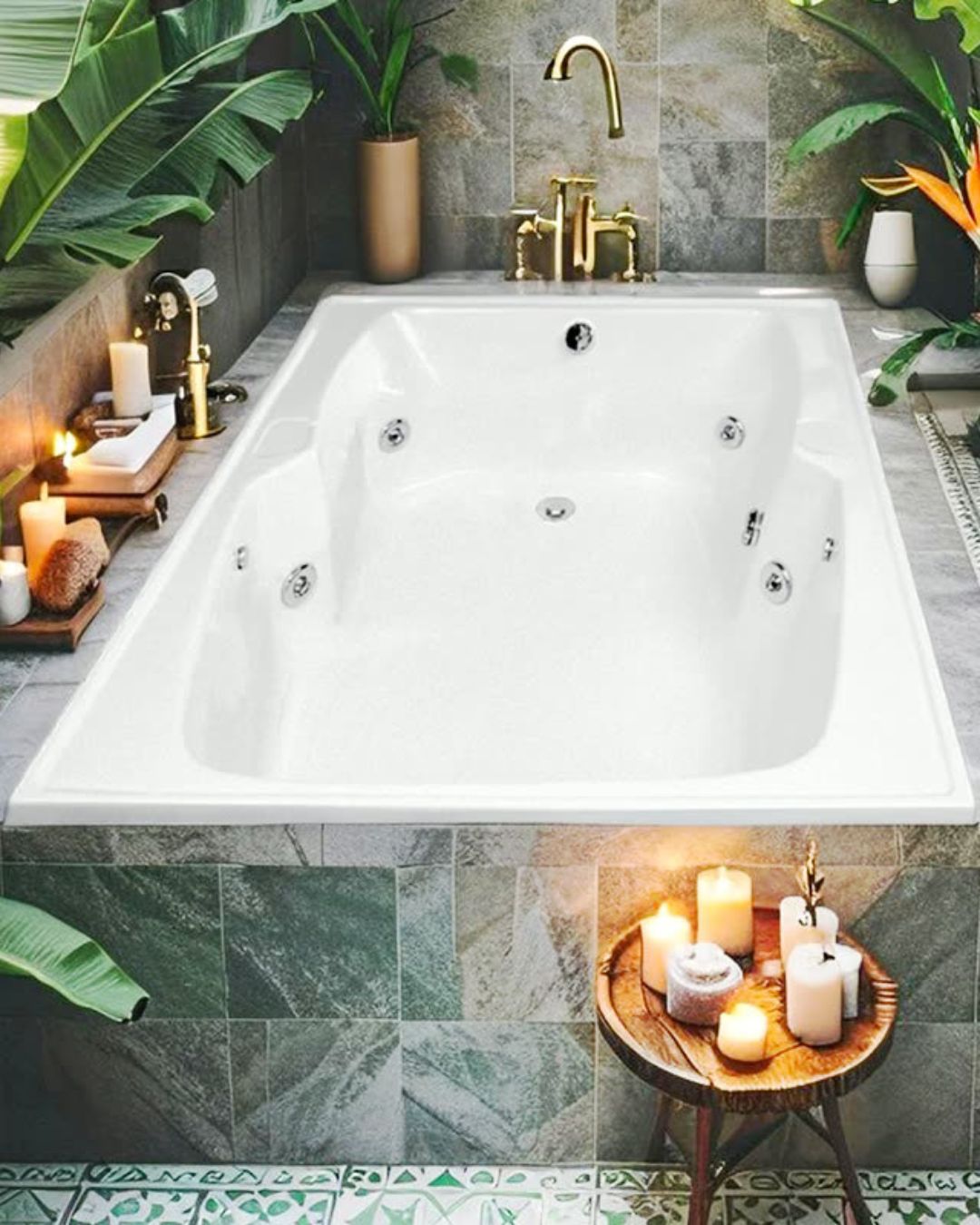 Banheira de hidromassagem