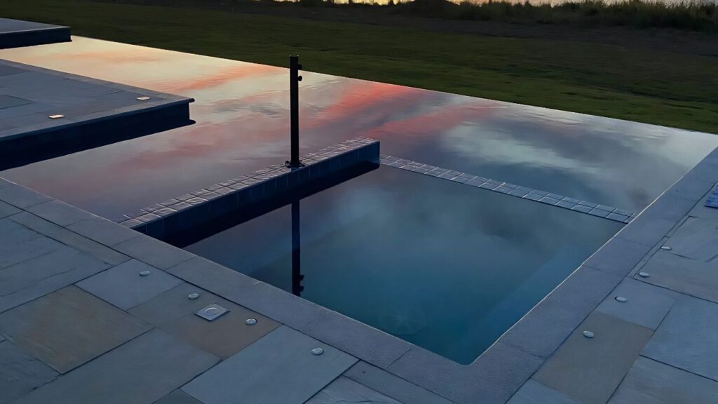 Piscina de alvenaria